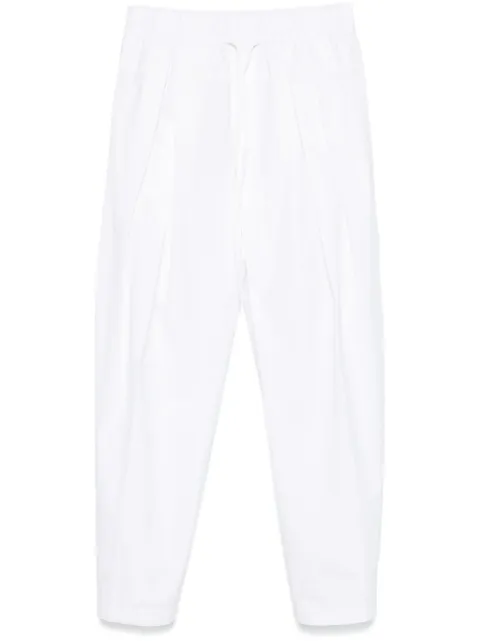 Jil Sander cotton trousers White J02KA0221J45002