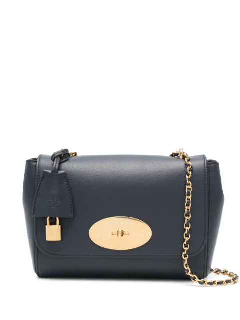 Mulberry micro Lily shoulder bag Blue HH9179587U888