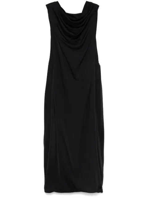 Lanvin crystal-detail mini dress Black RWDR00644893A24