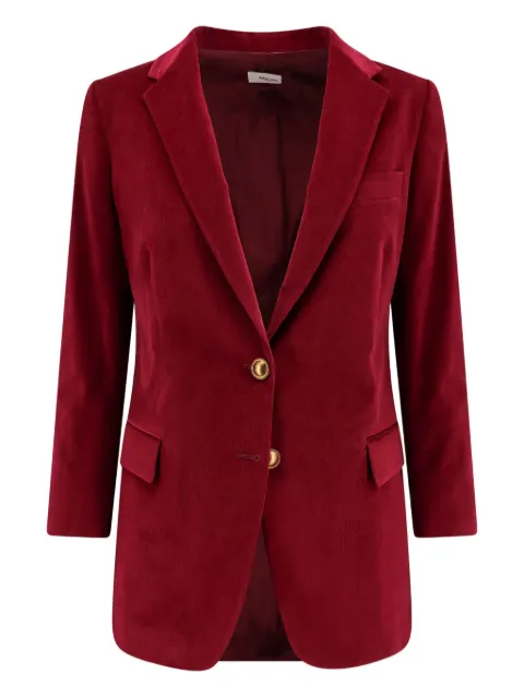 SAULINA corduroy blazer Red SAC195