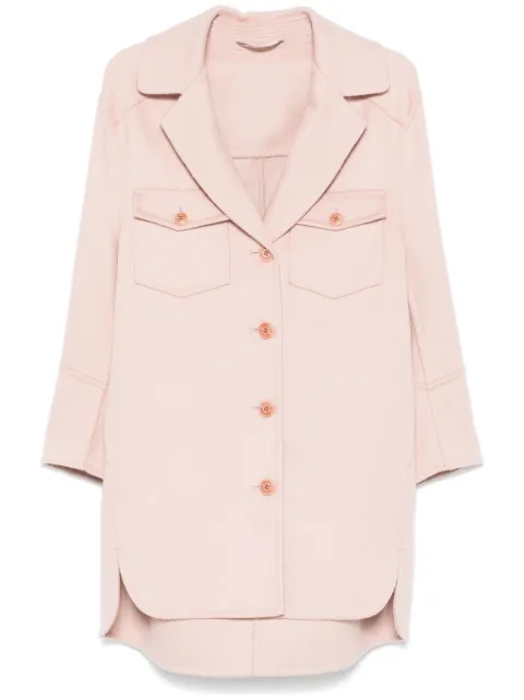 Ermanno Scervino wool coat Pink D456D725GVJ