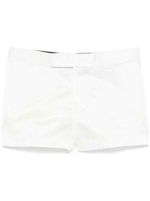 SAPIO satin shorts White 125U0402N7C