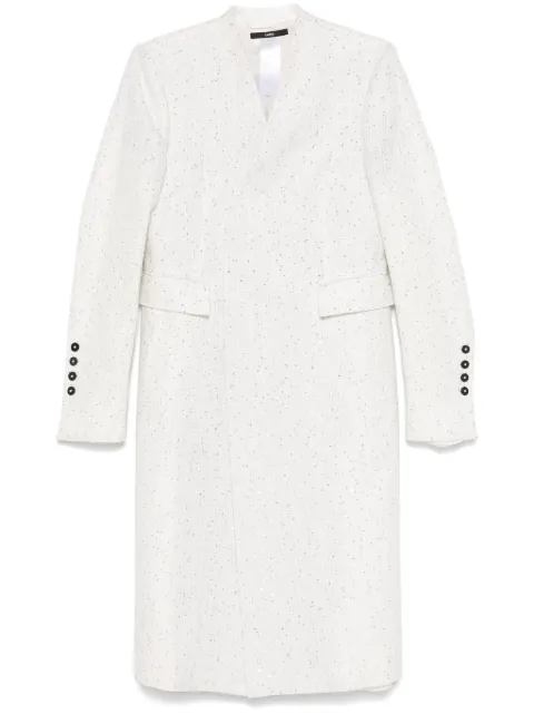 SAPIO sequined coat White 125U0101N2SR
