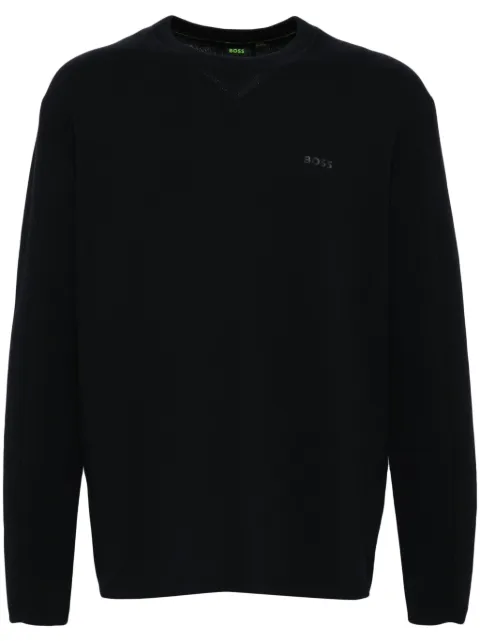 BOSS logo jumper Black 50517082