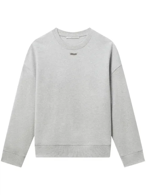 Stella McCartney logo-charm sweatshirt Grey 6J02633SPZ69