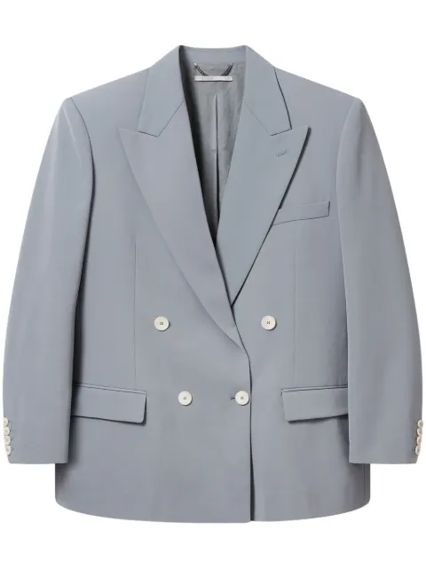 Stella McCartney double-breasted blazer Grey 6501433CU704
