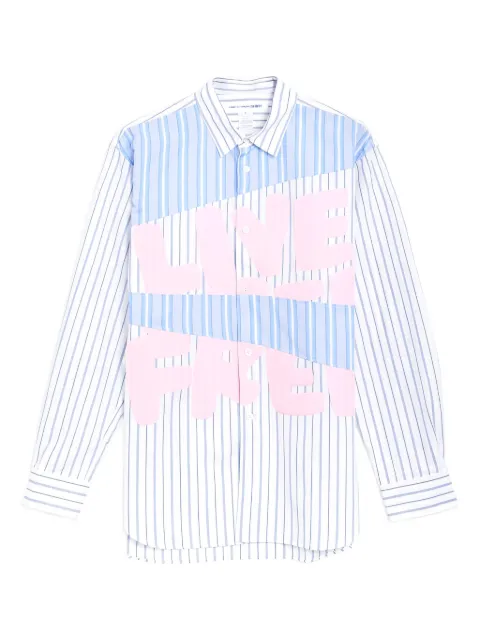 Comme Des Garçons Shirt poplin shirt White FNB026