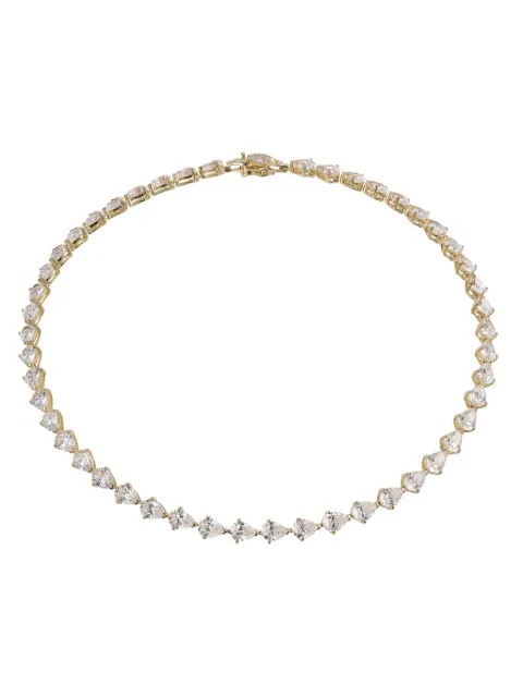 Anabela Chan 18kt yellow gold vermeil Nova Eternity diamond necklace Gold ACSN15NSYGWD
