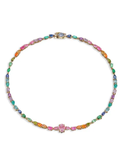 Anabela Chan 18kt gold vermeil Rainbow Spectra necklace Gold AC22CC26NSYGMT