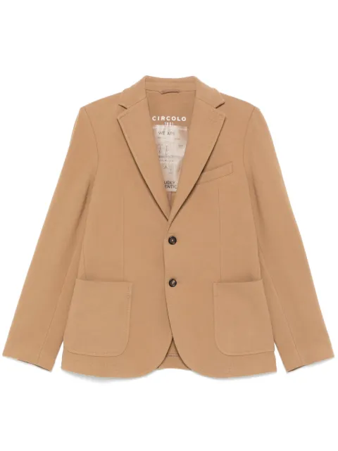 Circolo 1901 felted blazer Brown CN4440