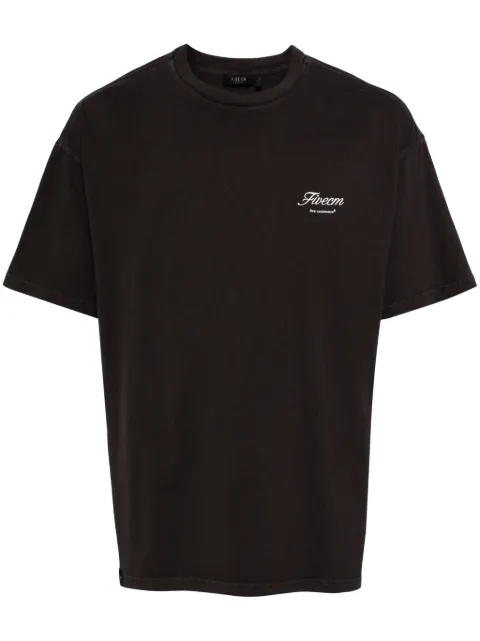 FIVE CM logo-print cotton T-shirt Grey 5CXTEV1102F4