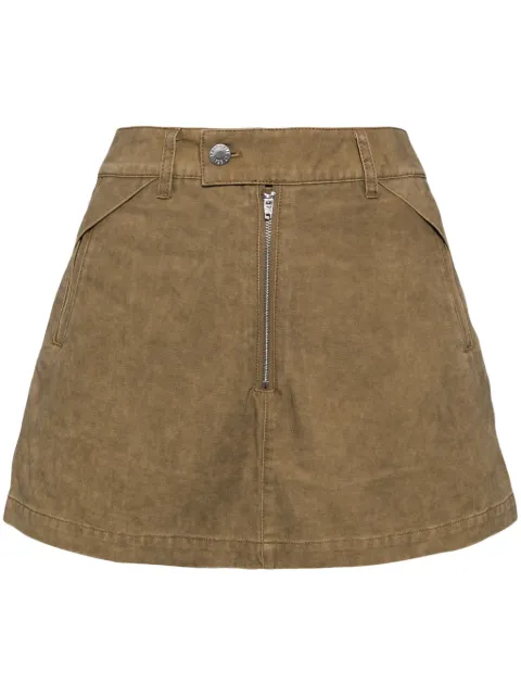 izzue mid-rise skort Brown J6303F4