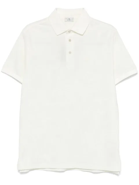 ETRO paisley polo shirt Neutrals MRMD0004AJ234