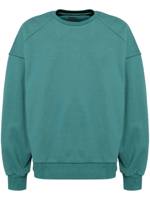 Juun.J COLLAGE DÉ COLLAGE embroidered sweatshirt Green JC4841P04M