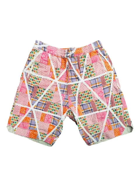 Engineered Garments patchwork shorts 24S1B034