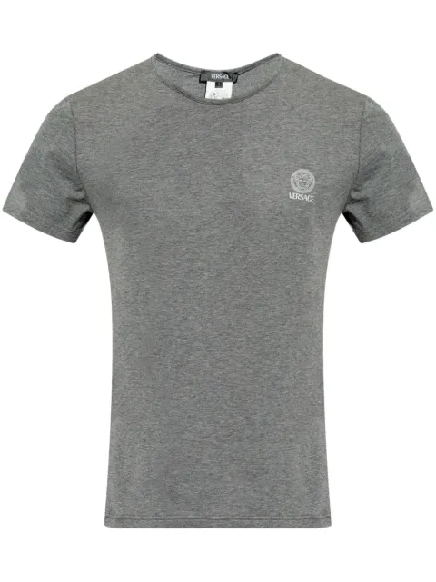 Versace Medusa-print T-shirt Grey AUU010051A10011