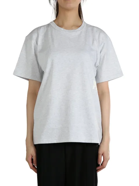 Alexander Wang logo-print T-shirt Grey 4CC3241520