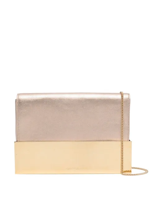 Aquazzura Muse clutch bag Gold MUSCLUC0WNALCHU00