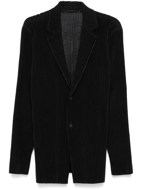 Homme Plissé Issey Miyake plissé blazer Black HP49JD401