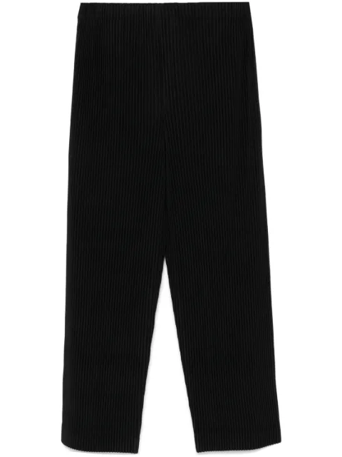Homme Plissé Issey Miyake plissé trousers Black HP49JF450