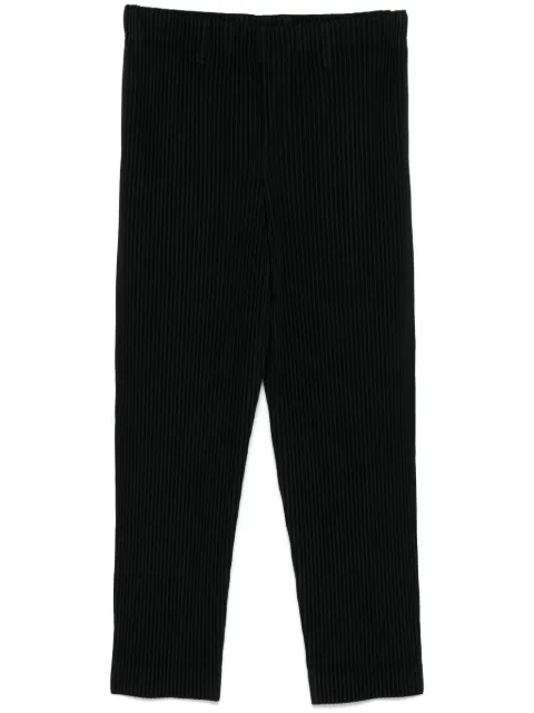 Homme Plissé Issey Miyake plissé-effect trousers Black HP56JF550