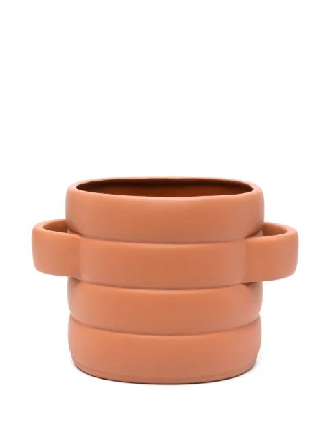 POLSPOTTEN medium Namobo plant pot (24cm x 22cm) Brown 210205009