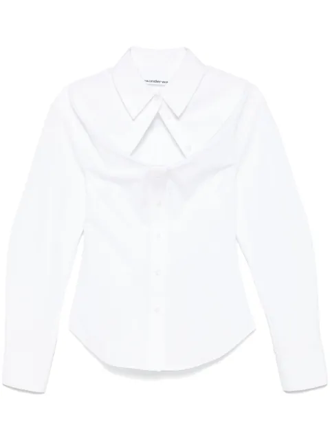 Alexander Wang deconstructed shirt White 1WC1251978100