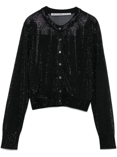 Alexander Wang cropped cardigan Black 1KC3243037