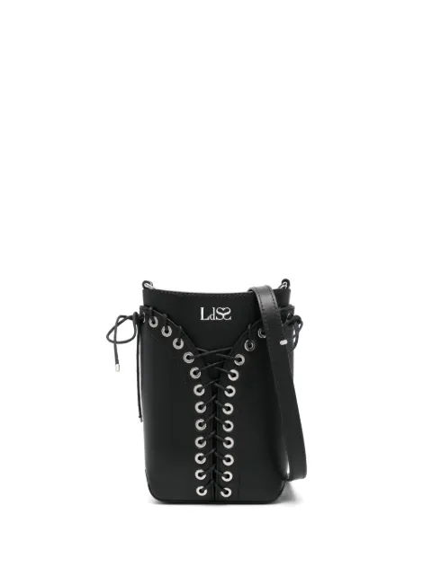 Ludovic de Saint Sernin Cleavage crossbody bag Black SS24BG002ULEA