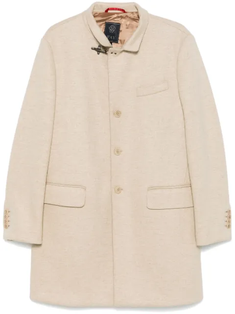 Fay single-breasted coat Neutrals NAM5449025J