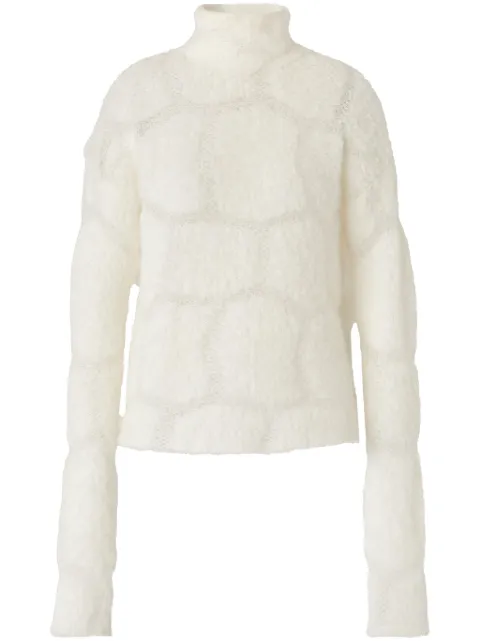 Genny chunky-knit jumper White 77AJF894CMIM1