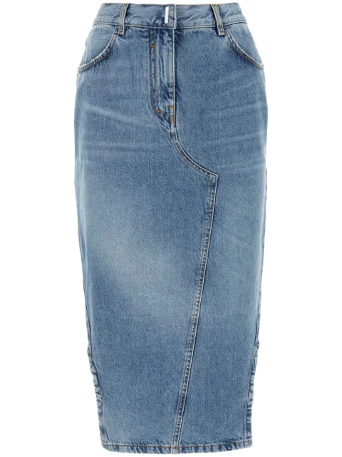 Givenchy denim pencil skirt Blue BW40TJ5Y9T