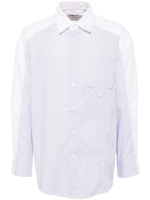 Feng Chen Wang panelled shirt White FMF18SR03