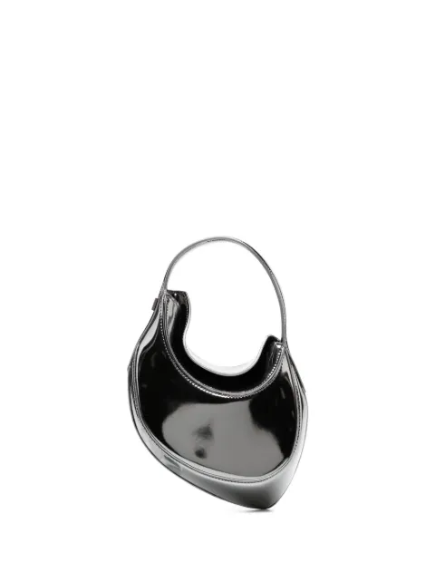 Mugler mini smooth spiral curve 02 bag Silver 24F10SA0045687