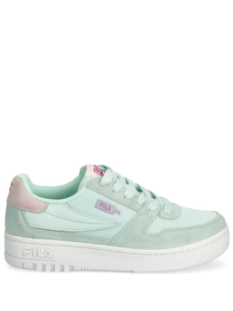 Fila logo-patch sneakers Green FFW0395