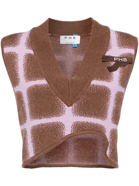 PH5 Reyolds vest Brown FW24TP044