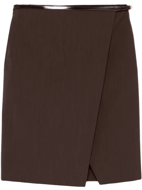 Philosophy Di Lorenzo Serafini wrap skirt Brown A01117126