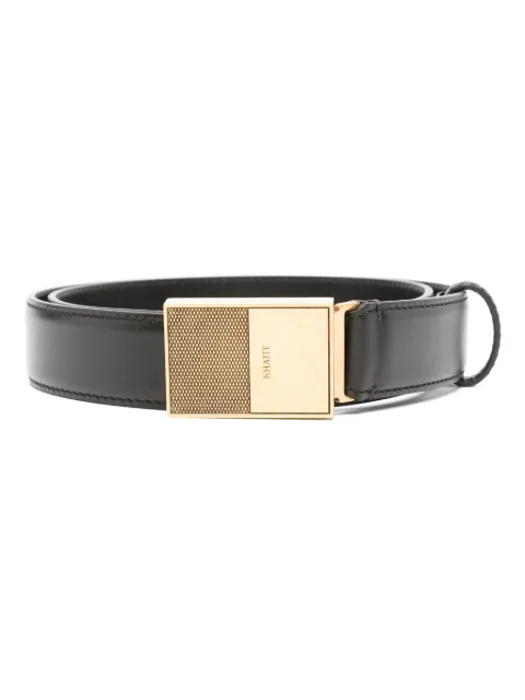 KHAITE leather belt Black 10049763200