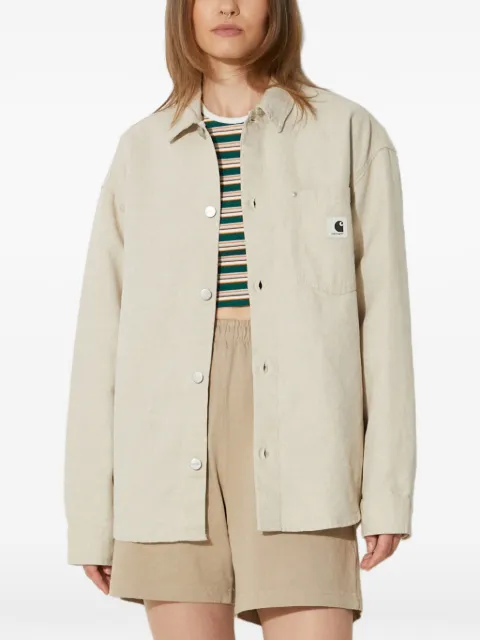 Carhartt WIP pocket button shirt jacket Neutrals I033569