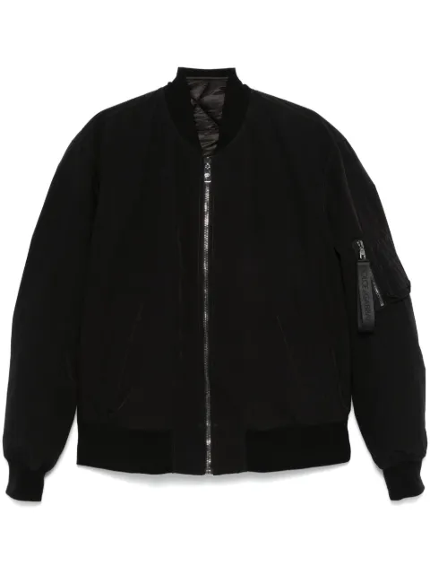 Dolce & Gabbana padded bomber jacket Black G9BDCTFUS18