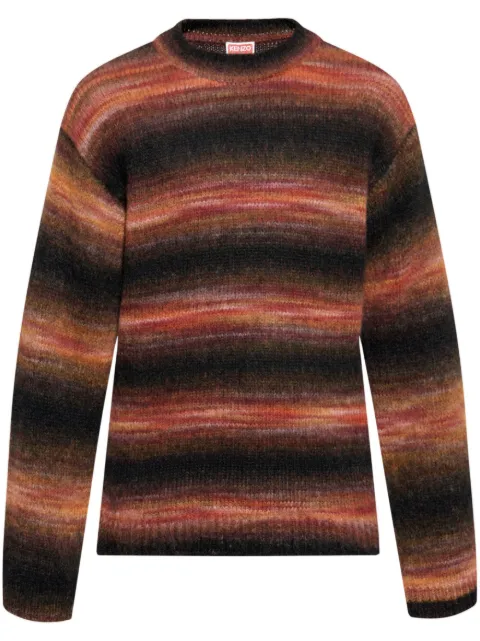 Kenzo striped jumper Black FE65PU4673CG