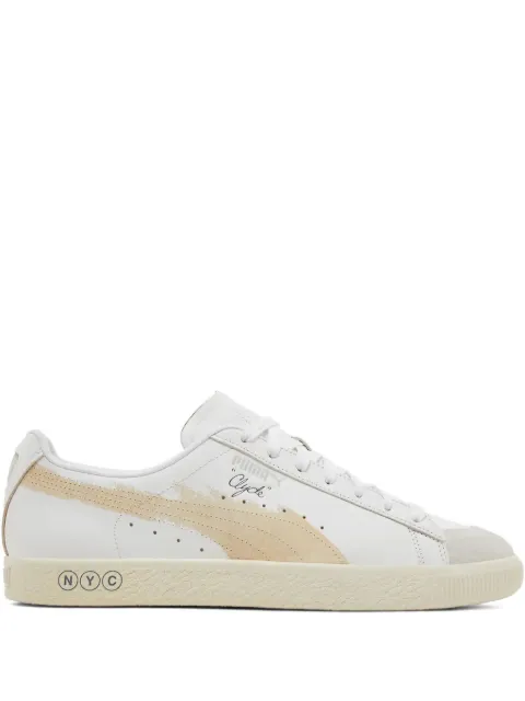 PUMA x Clyde Extra Butter "Puma White/Warm White/Feather Gray" sneakers White 392450