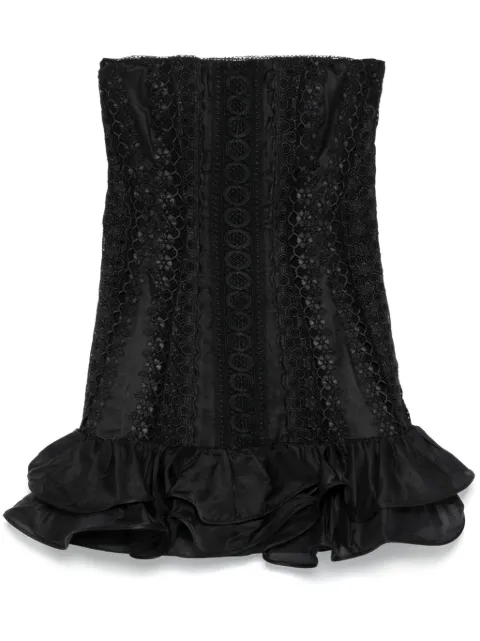 Charo Ruiz Ibiza Pralle mini dress Black 256602