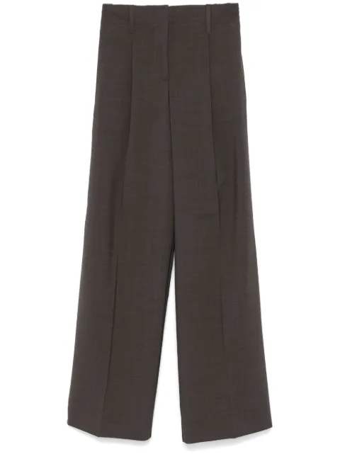 P.A.R.O.S.H. pressed-crease trousers Brown D232305LILLE24