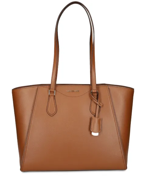 Michael Michael Kors logo-lettering tote bag Brown 30F4GTBT7L