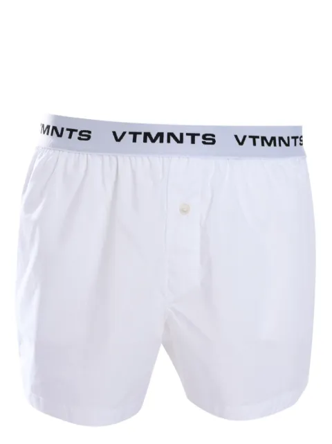 VTMNTS logo-waistband boxers White VL22UN200W