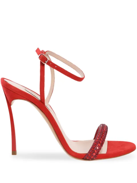 Casadei 100mm Blade Stratosphere sandals Red 1L190X100TC2156