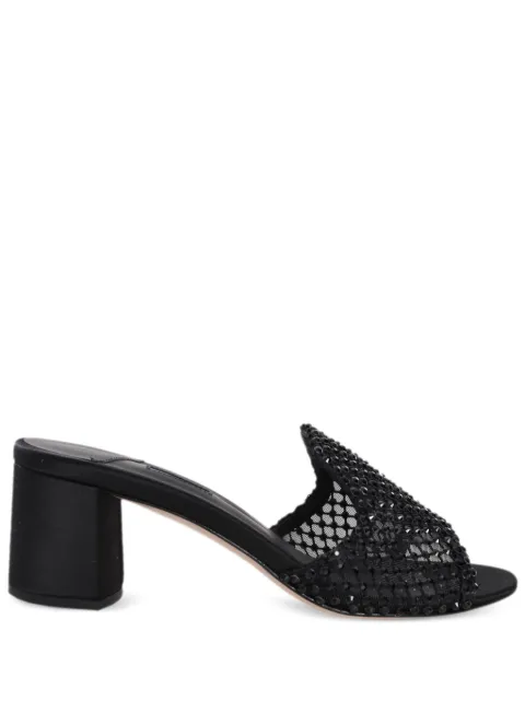 Le Silla Gilda crystal-embellished sandals Black 1303B050RBPX