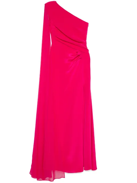 Roland Mouret asymmetric silk gown Pink RMPF24016GP