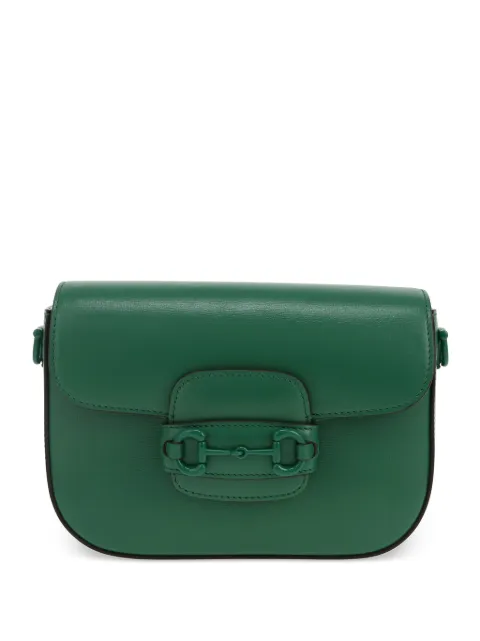 Gucci Pre-Owned 2020 small Horsebit 1955 shoulder bag Green 412239